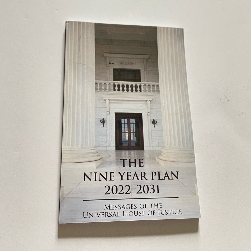The Nine Year Plan 2022-2031, Baha’i Soft Paperback Book, New